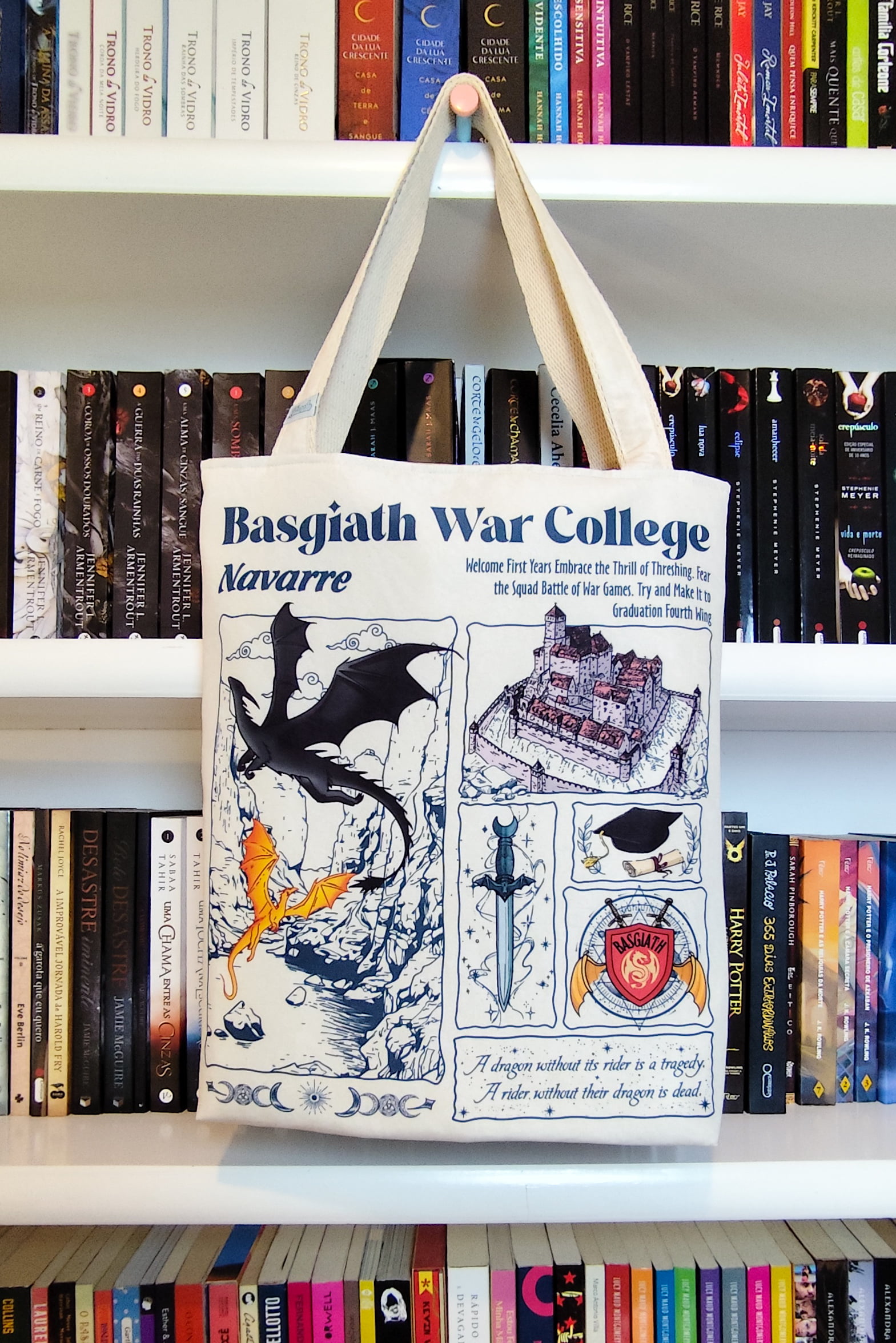 Tote Bag Basgiath War College/Quarta Asa