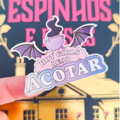 Adesivo Hot Girls Read Acotar | Corte de Espinho e Rosas